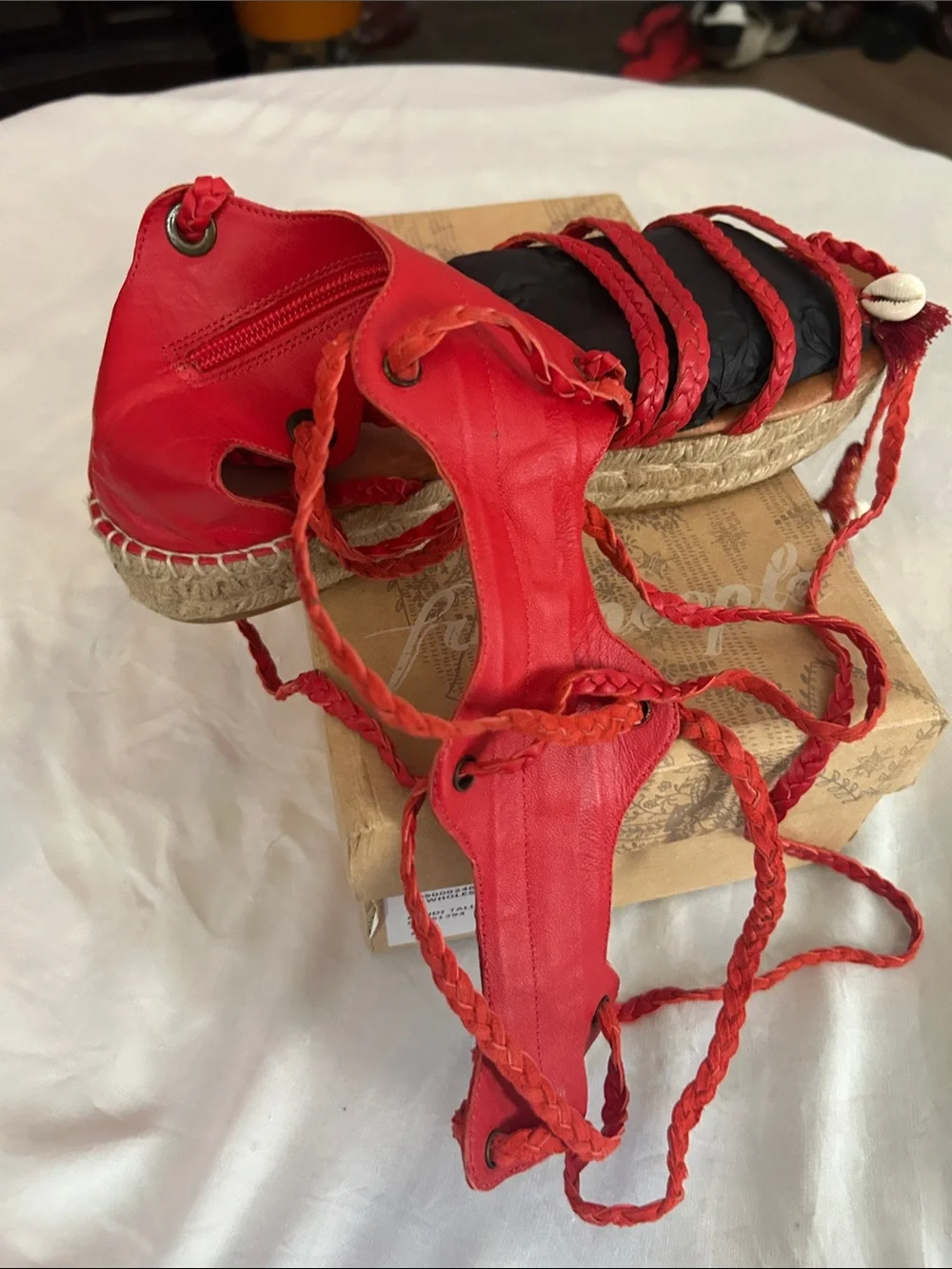 Free People tall gladiator